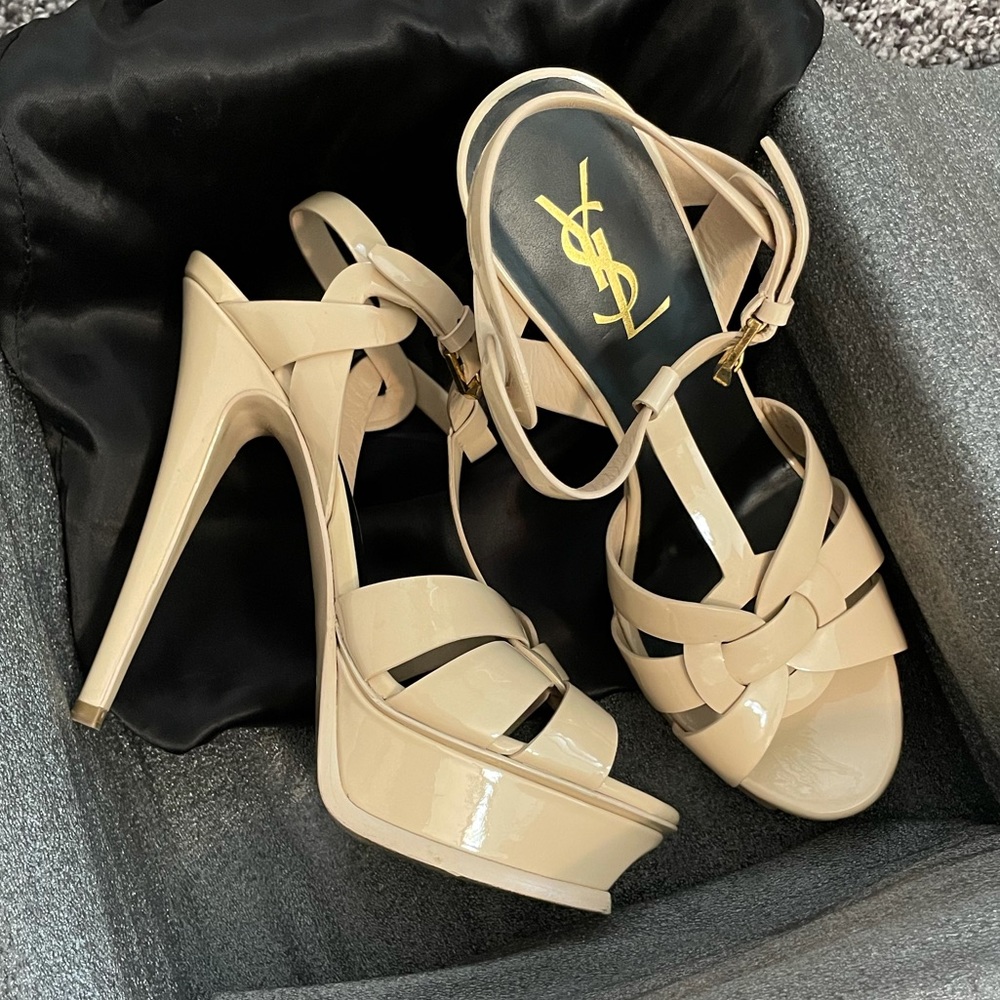 Saint Laurent Tribute Sandals